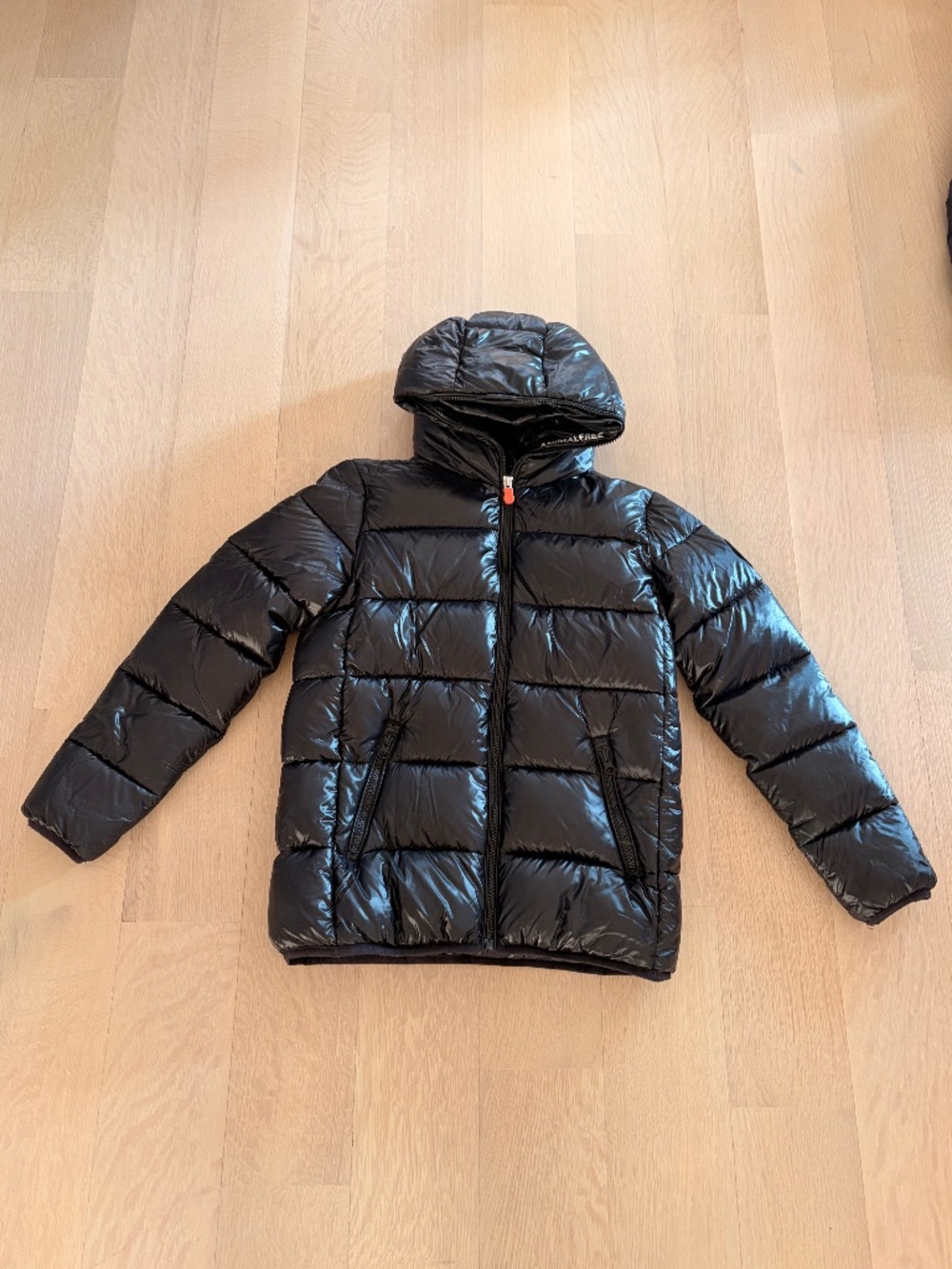 Black Save The Duck Jacket, Girls Size 12